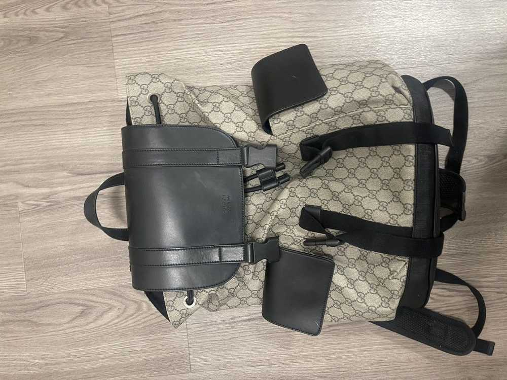 Gucci Gucci Supreme leather back pack - image 12