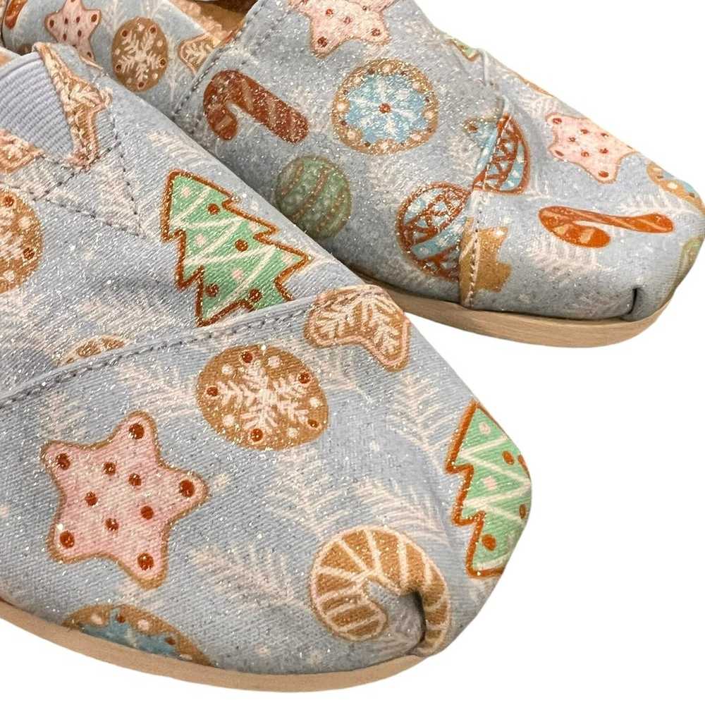 TOMS Sugar Cookies Glitter Faux Fur Alpargata Wom… - image 4