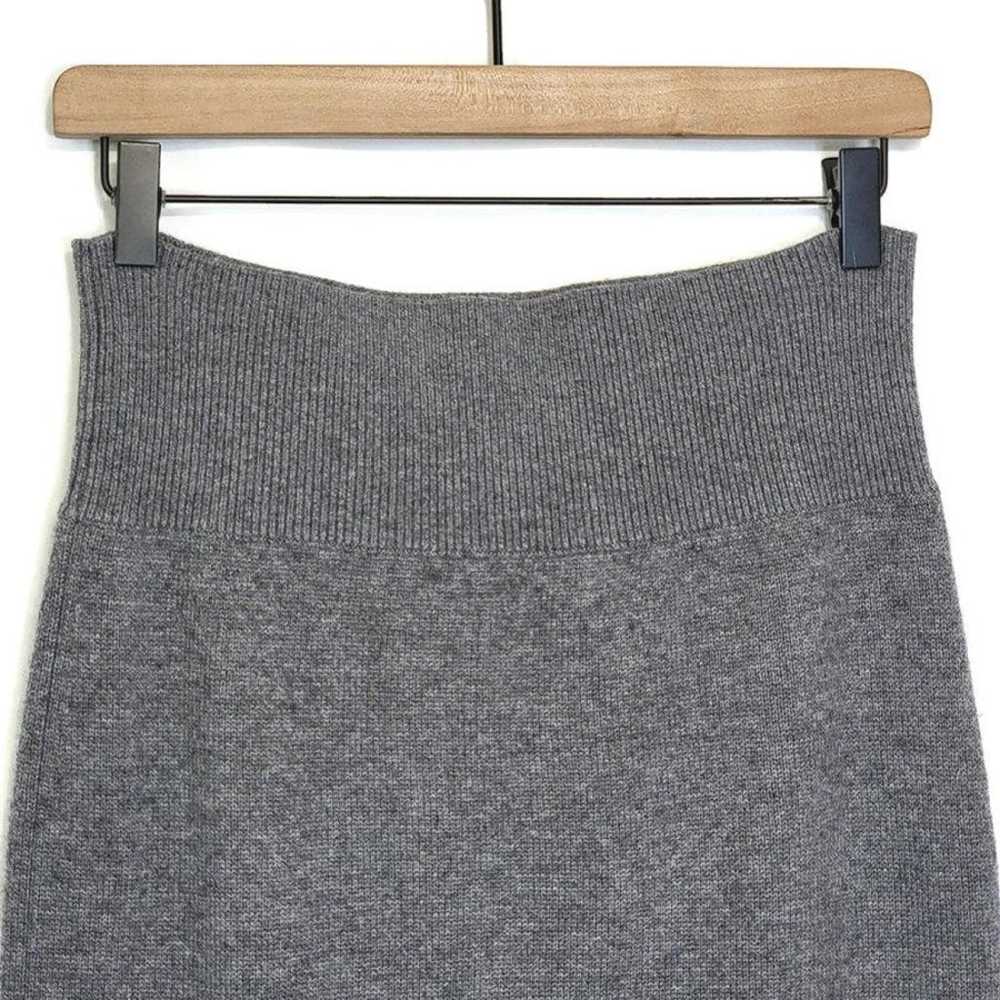 Non Signé / Unsigned Wool mid-length skirt - image 7