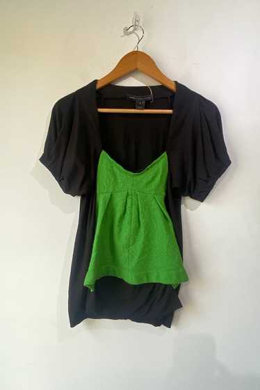 Marc by Marc Jacobs Black & Green Top Selected by… - image 1