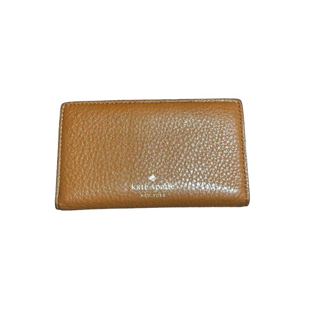 Kate spade Hayes Small leather wallet gingerbread… - image 2