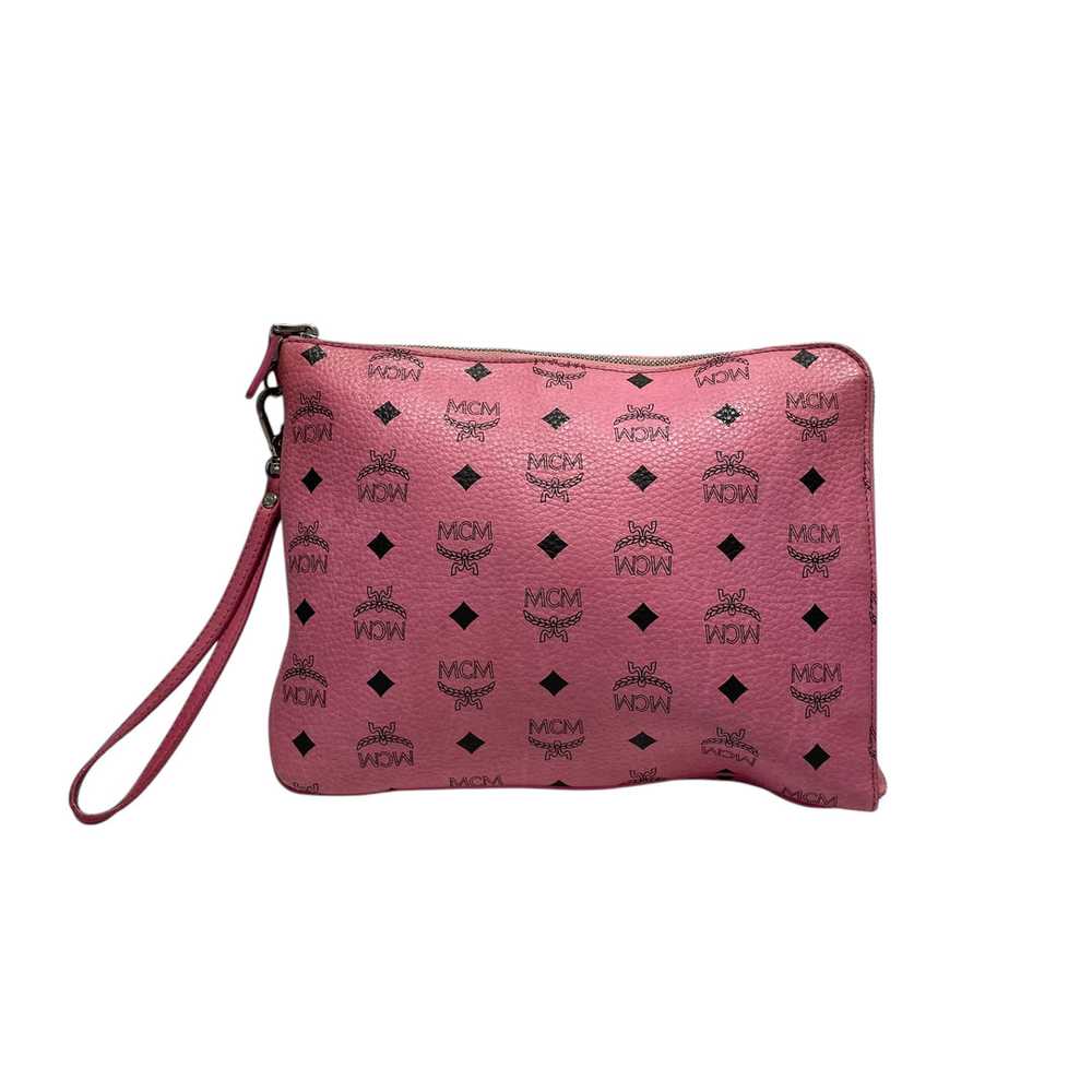 MCM/Pouch/XS/Monogram/Leather/PNK/Viestos Pouch - image 1