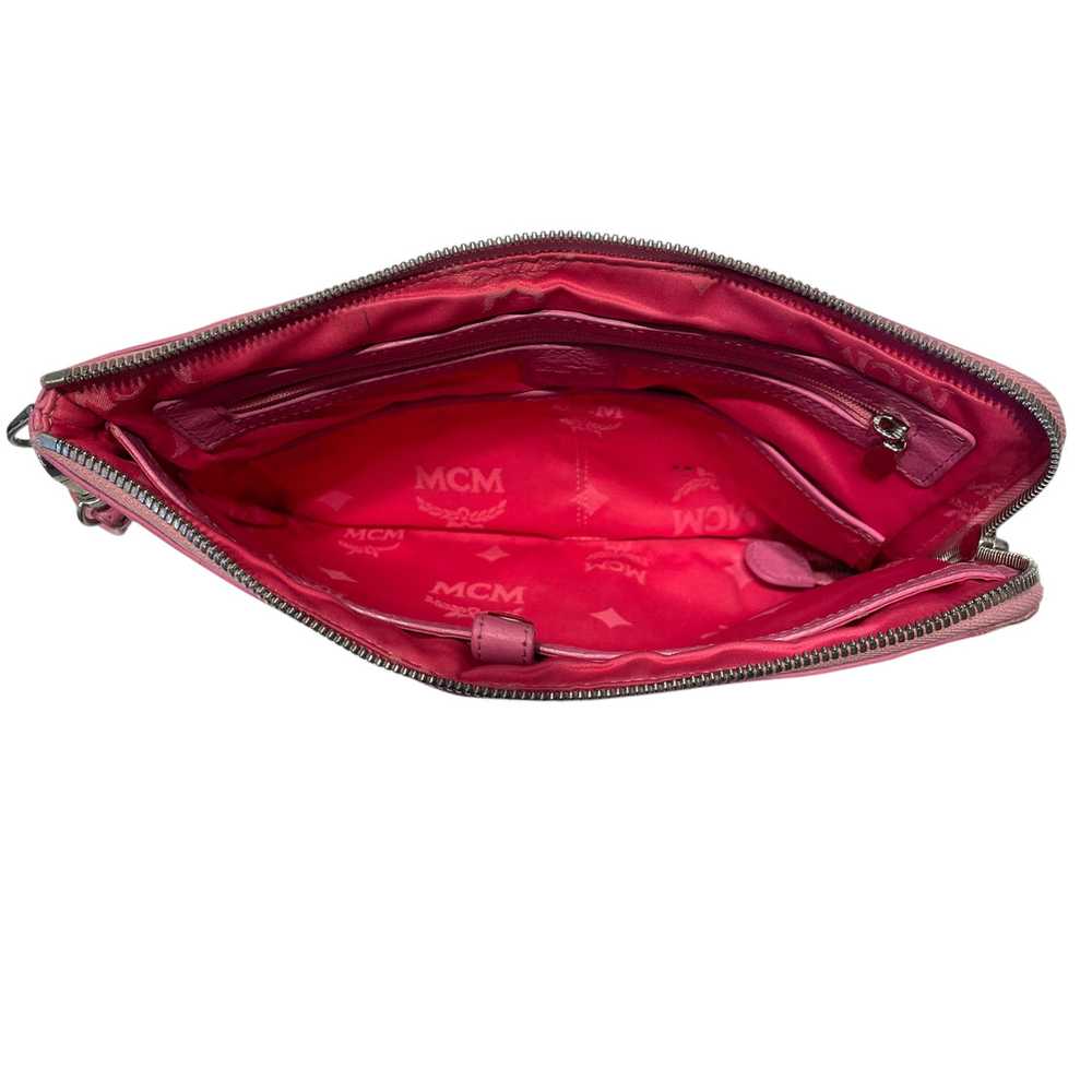 MCM/Pouch/XS/Monogram/Leather/PNK/Viestos Pouch - image 3