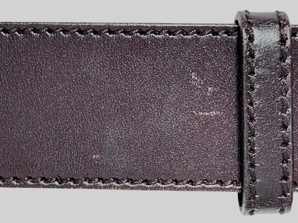 GUCCI/Belt/Leather/BRW/Gucci Brown Interlock Belt - image 6