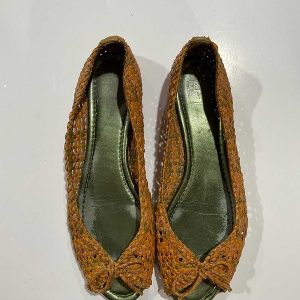 Frye Womens Malorie Woven Leaf Flats 11 - image 11