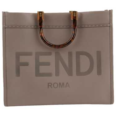 Fendi Sunshine leather tote