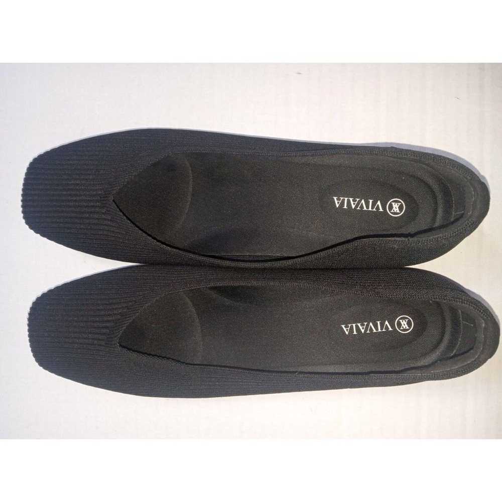 Vivaia Black Margot Cloud Walker Slip On Square T… - image 7