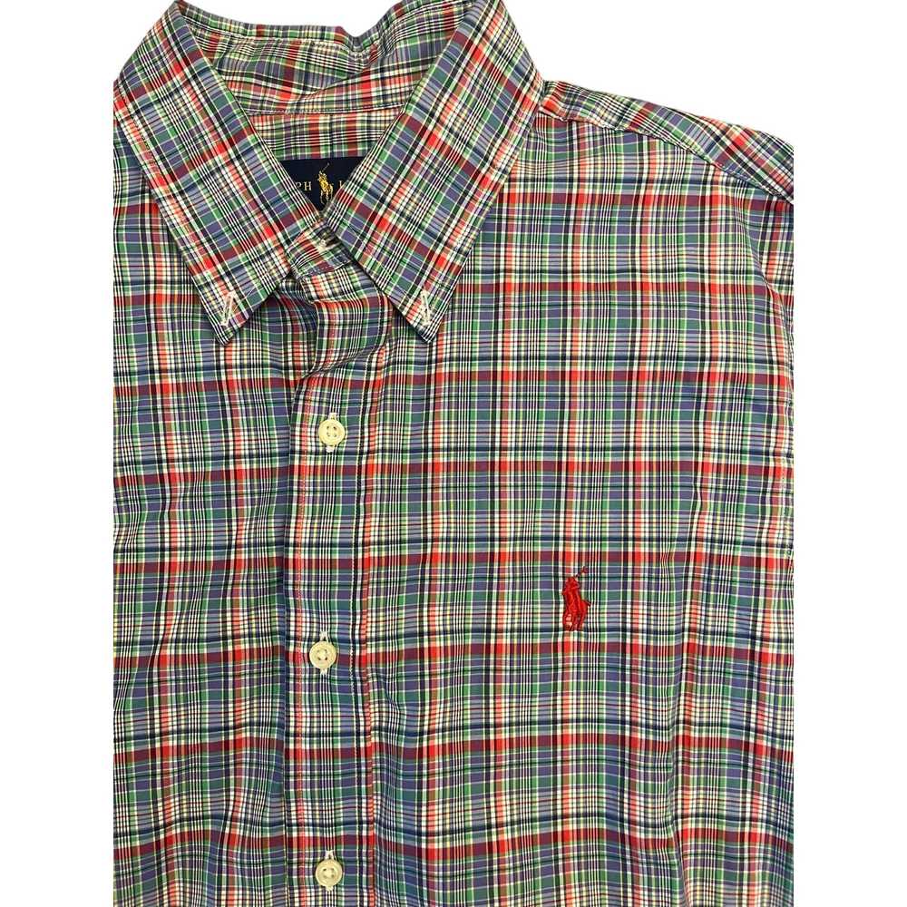 Ralph Lauren Mens' Ralph Lauren Plaid Button Down… - image 2