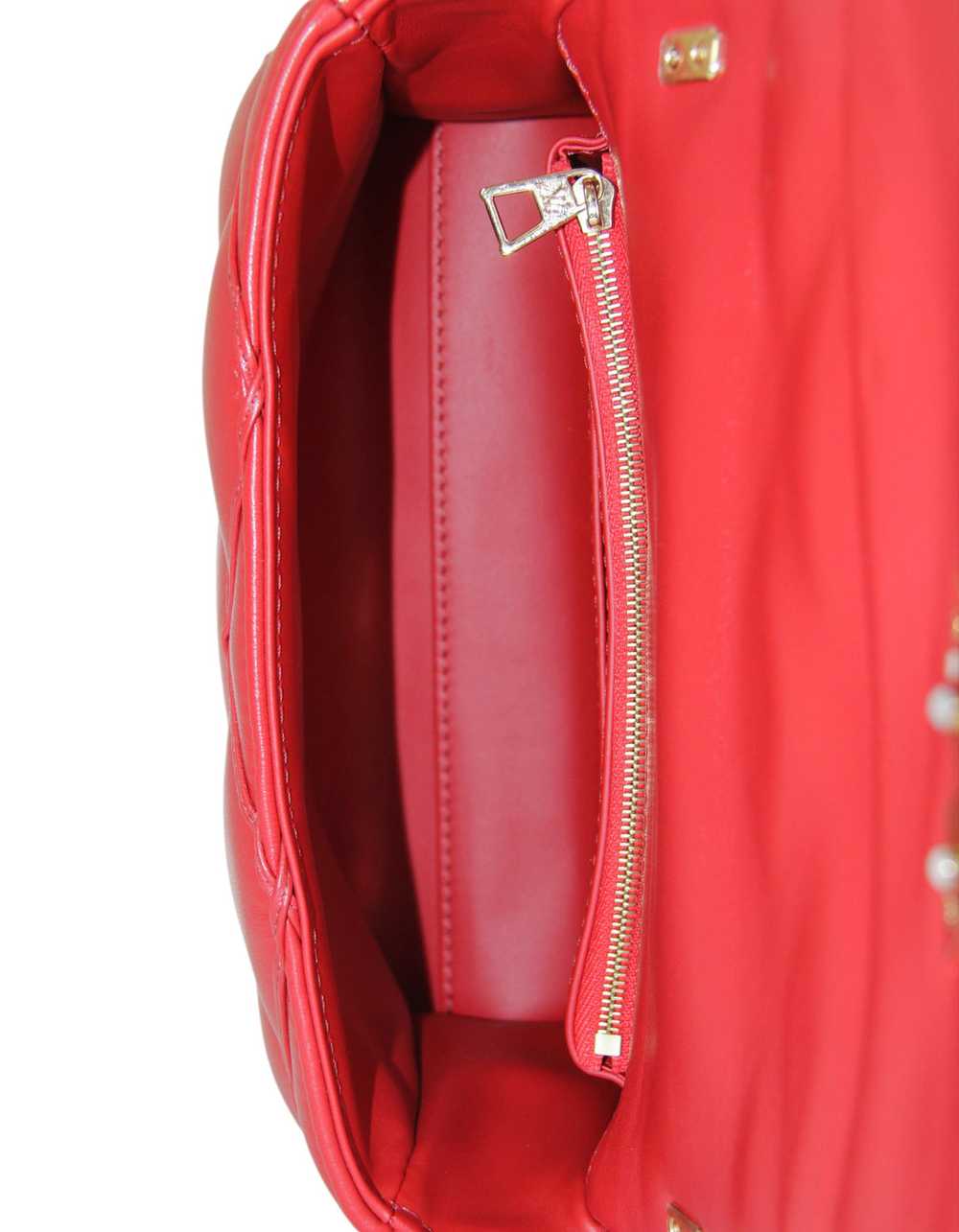 Louis Vuitton Red Malletage Top Handle GO-14 MM - image 6