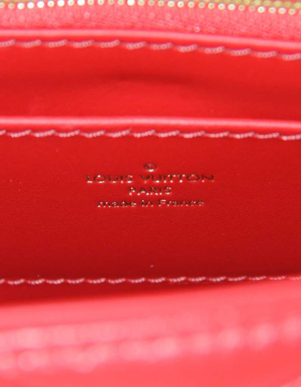 Louis Vuitton Red Malletage Top Handle GO-14 MM - image 7