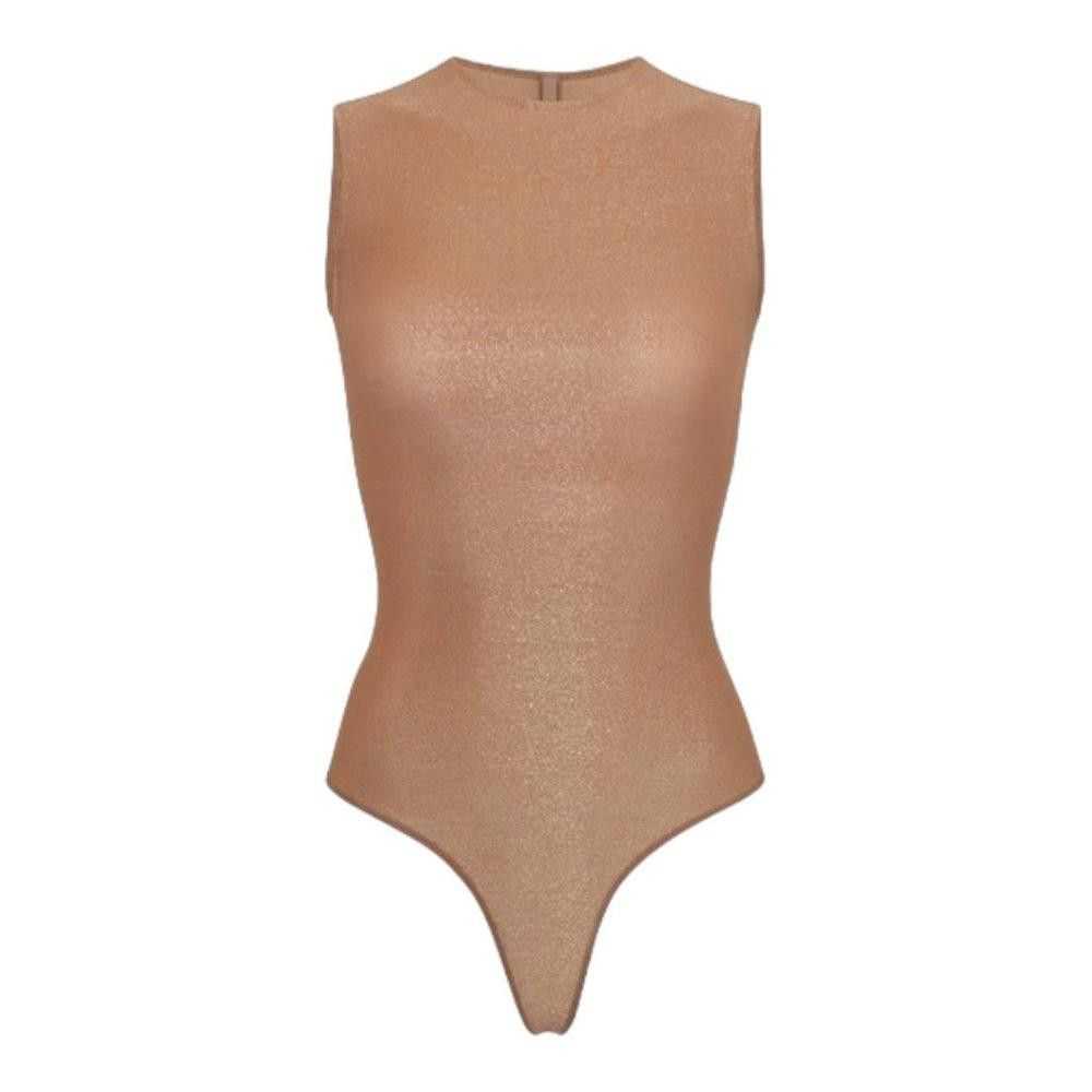 Designer Nt293 Skims Nwt Shimmer Thong Bodysuit-S… - image 1