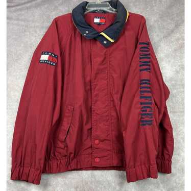 Tommy Hilfiger VTG 90s TOMMY HILFIGER Red Blue Col