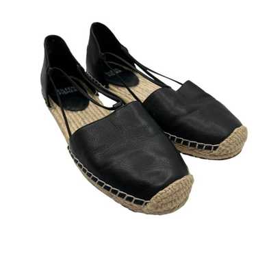 Eileen Fisher Lee Leather Espadrilles Size 7