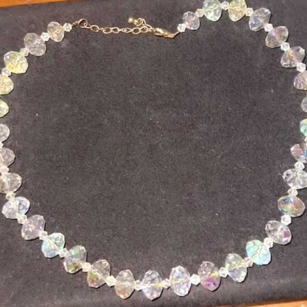 Vintage Aurora Borealis Necklace - image 1