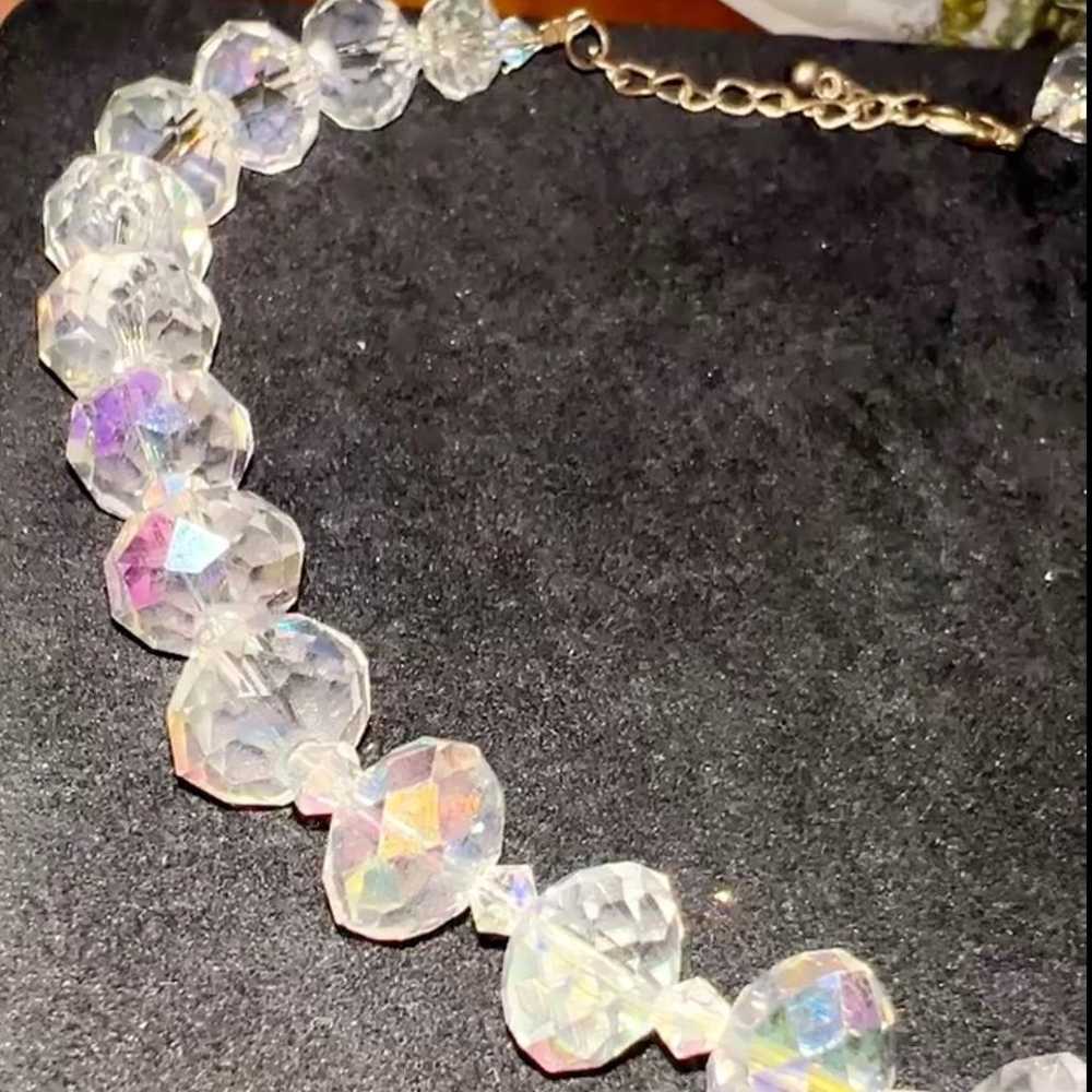 Vintage Aurora Borealis Necklace - image 2