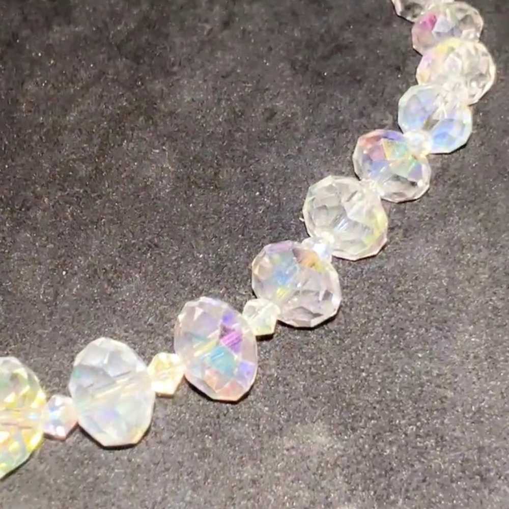 Vintage Aurora Borealis Necklace - image 3