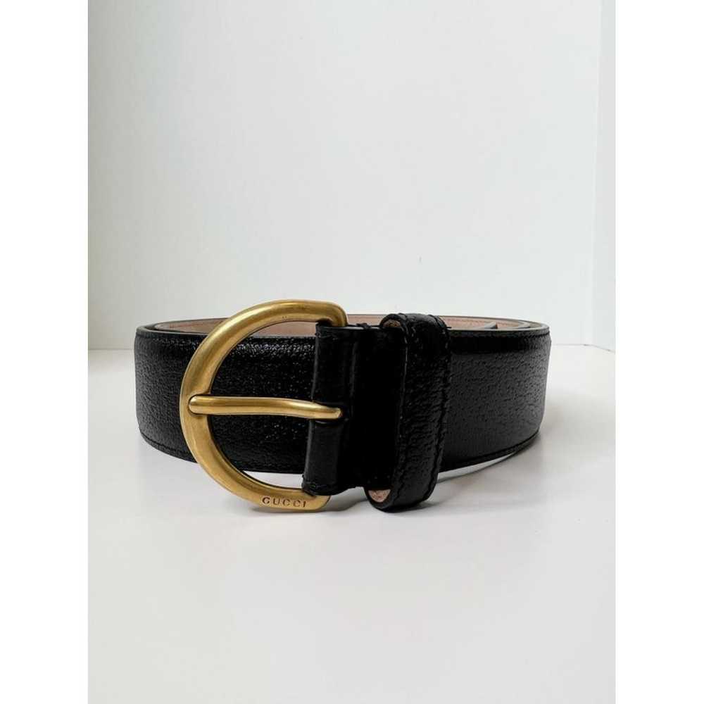 Gucci Leather belt - image 3