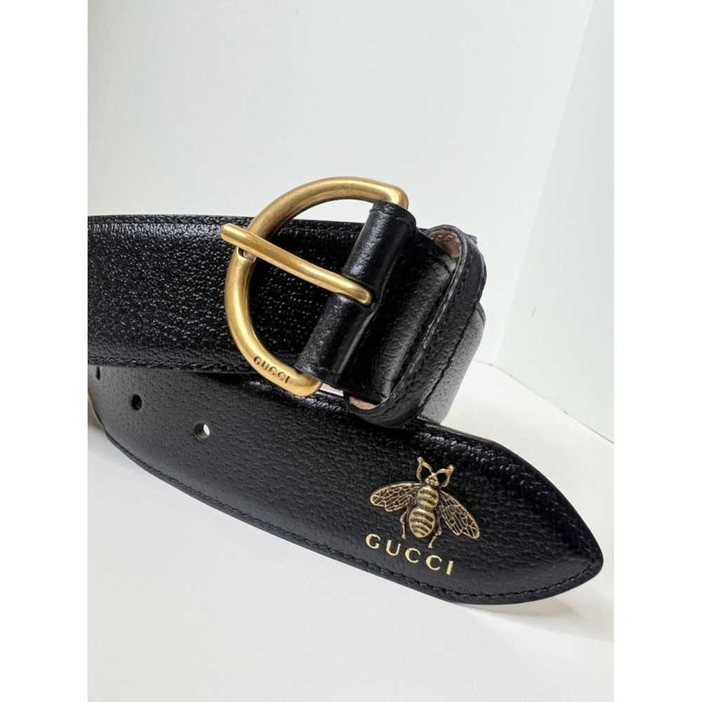 Gucci Leather belt - image 4