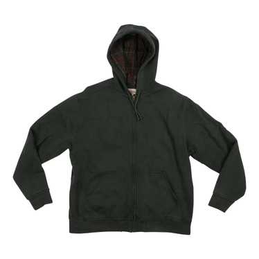 L.L.Bean Katahdin Iron Works Full Zip Hoodie Flan… - image 1