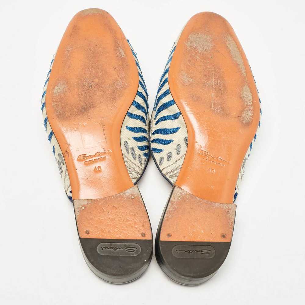 Santoni Cloth sandal - image 6