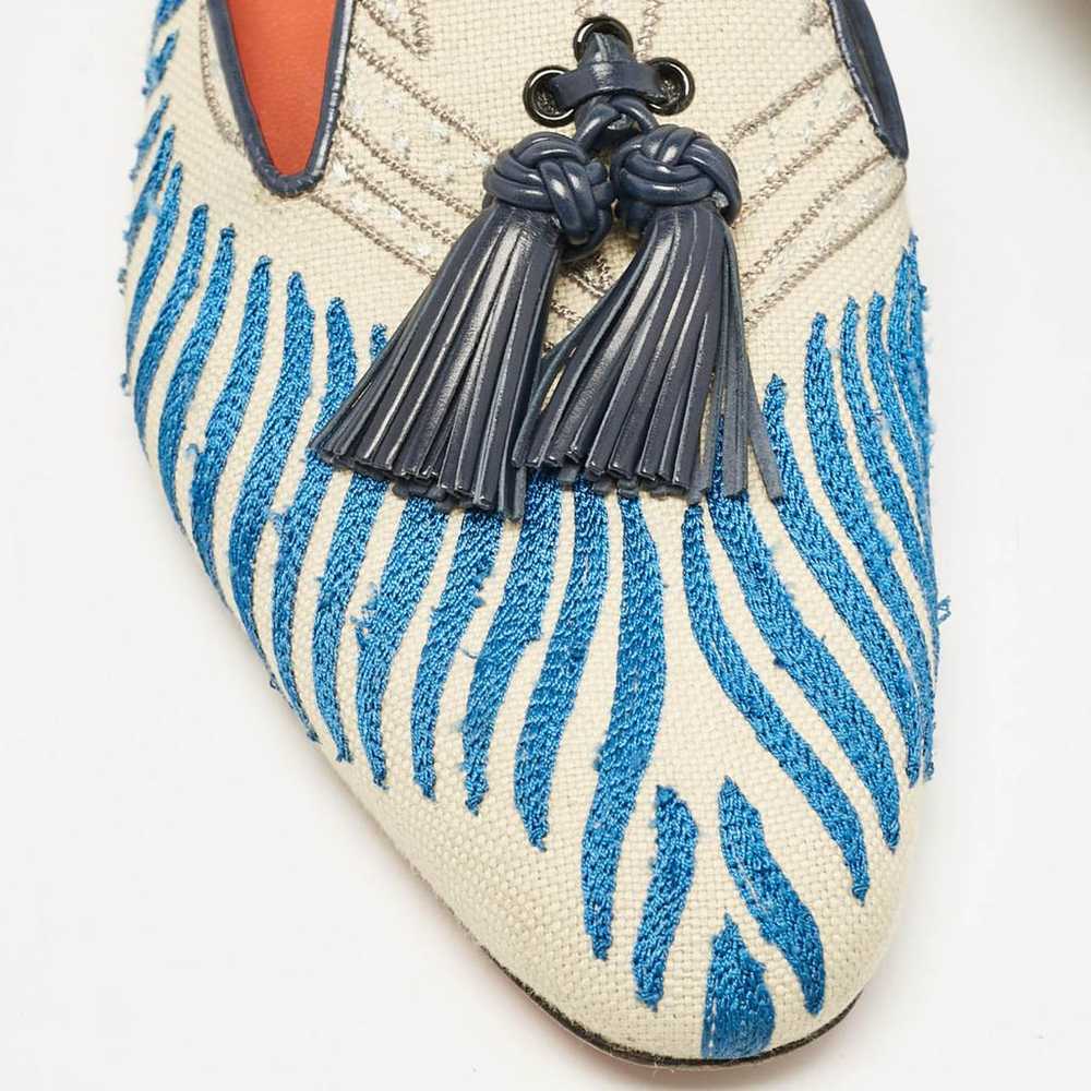 Santoni Cloth sandal - image 7