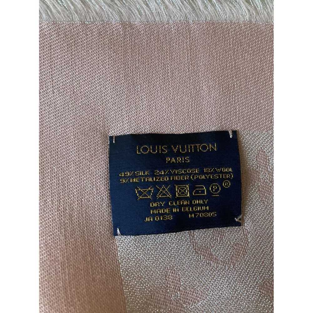 Louis Vuitton Châle Monogram shine silk stole - image 3