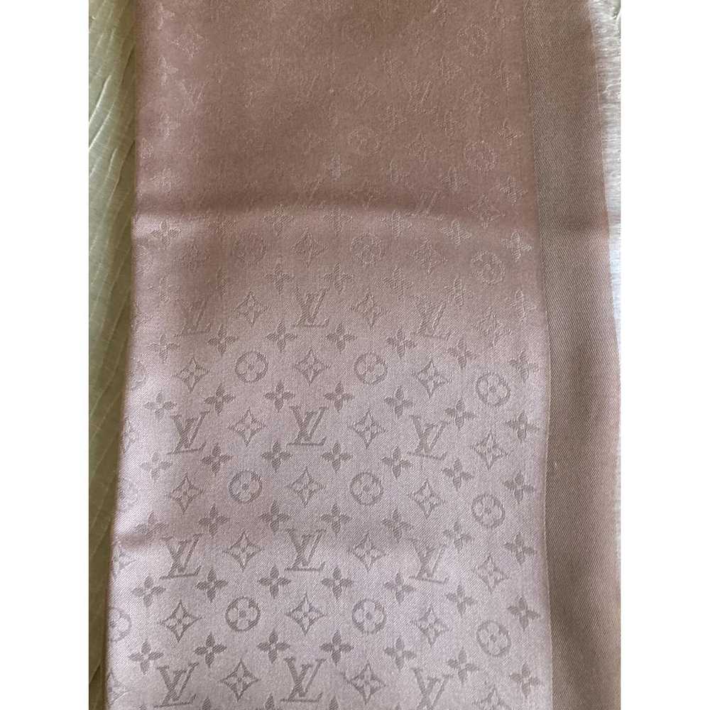 Louis Vuitton Châle Monogram shine silk stole - image 7