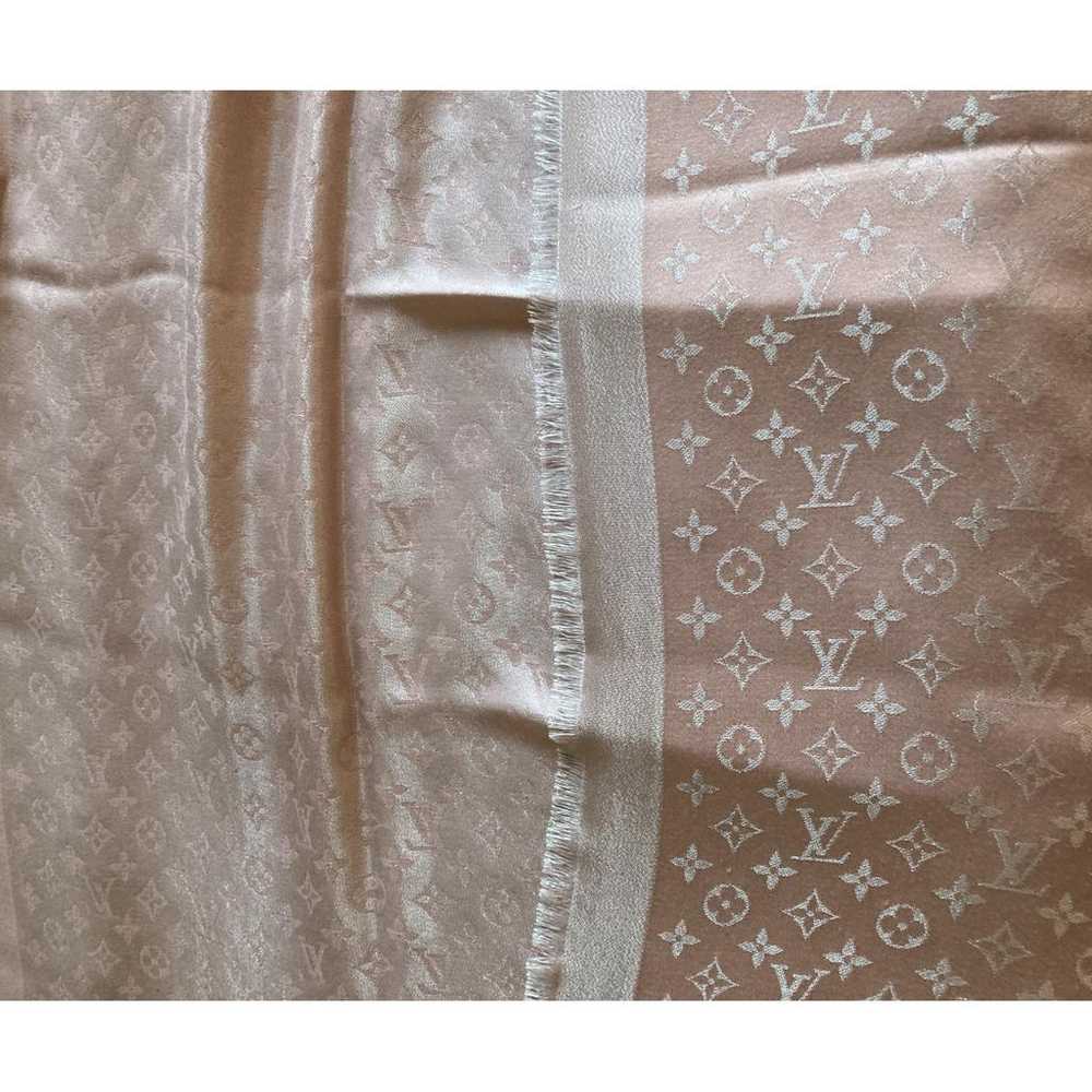 Louis Vuitton Châle Monogram shine silk stole - image 8