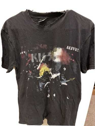 KISS ALIVE III ブラックTシャツ HANES | MADE IN USA 93'S KISS ALIVE III BAND T-SHIRT – STOCK