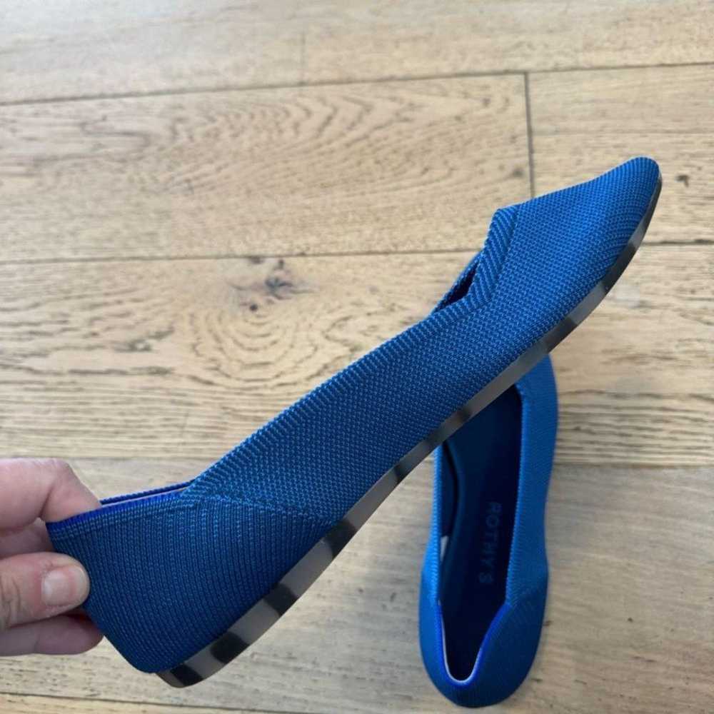 Rothy’s Pointy Flats Size 9.5 Blue - image 10