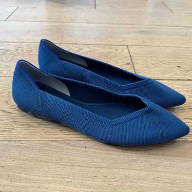 Rothy’s Pointy Flats Size 9.5 Blue - image 1