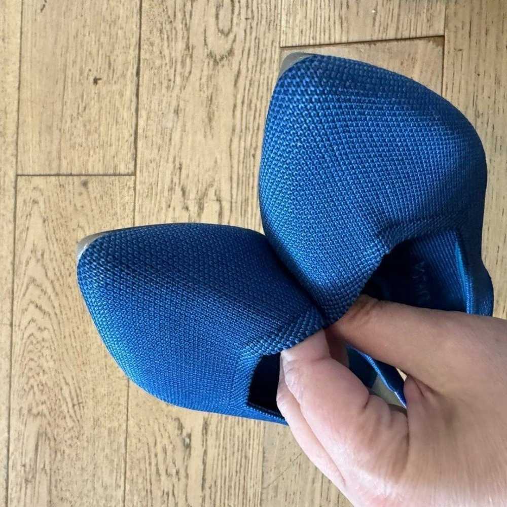 Rothy’s Pointy Flats Size 9.5 Blue - image 2