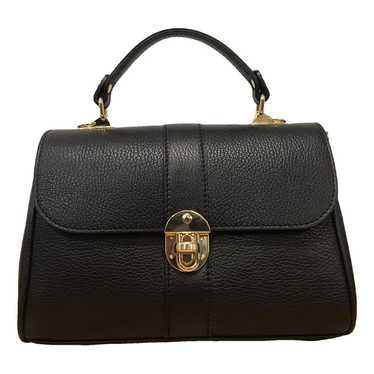 Non Signé / Unsigned Leather handbag - image 1