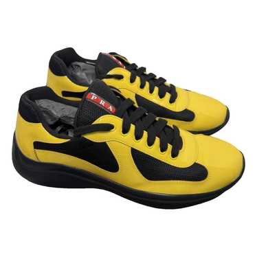 Prada Patent leather low trainers