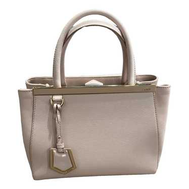 Fendi Peekaboo leather handbag