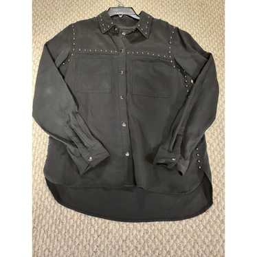 Rails Rails Womens Size XS Black Long Sleeve Blou… - image 1