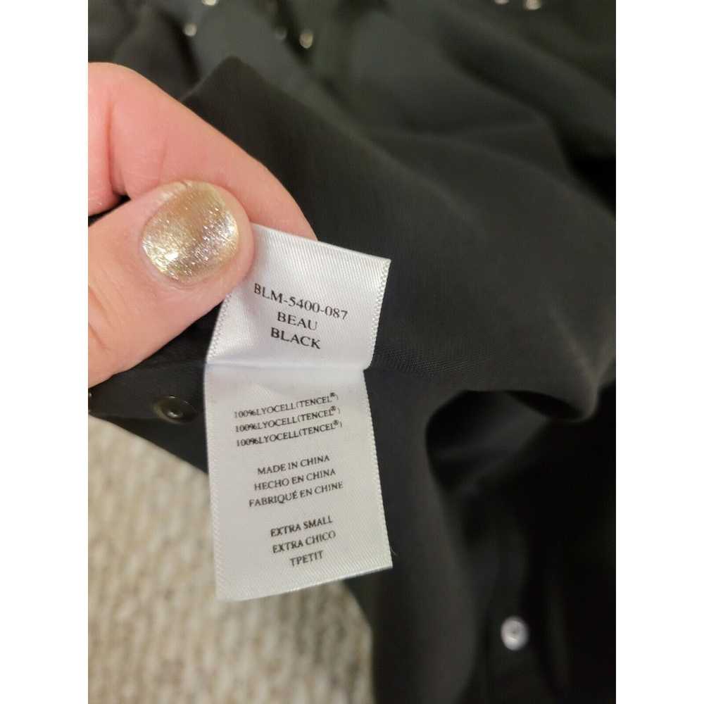 Rails Rails Womens Size XS Black Long Sleeve Blou… - image 9