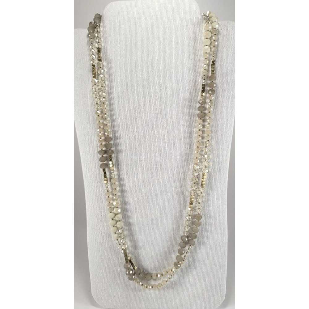 The Limited Long Mixed Beads Neutral Colors - image 8