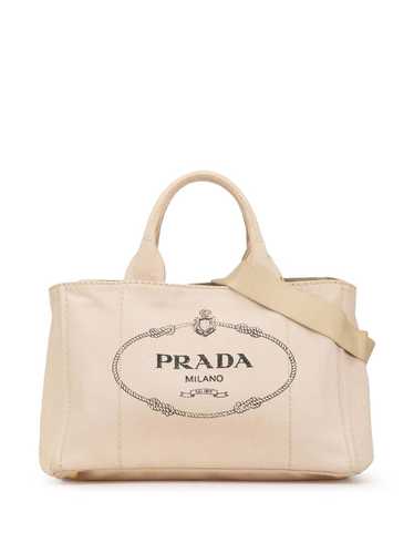 Prada Pre-Owned 2010-2024 Canapa Logo satchel - Br