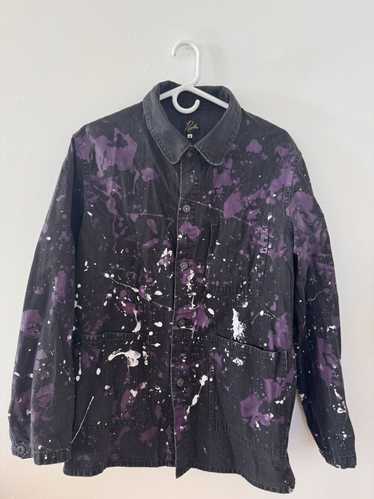 Needles Paint Splatter Chore Coat