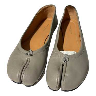 Maison Martin Margiela Tabi leather ballet flats - image 1