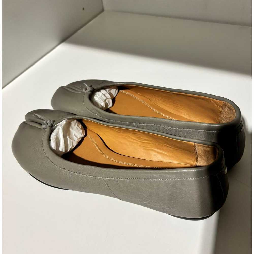 Maison Martin Margiela Tabi leather ballet flats - image 3