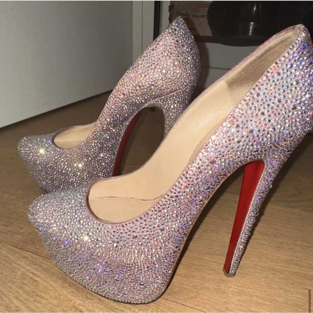 Christian Louboutin Daffodile cloth heels - image 7