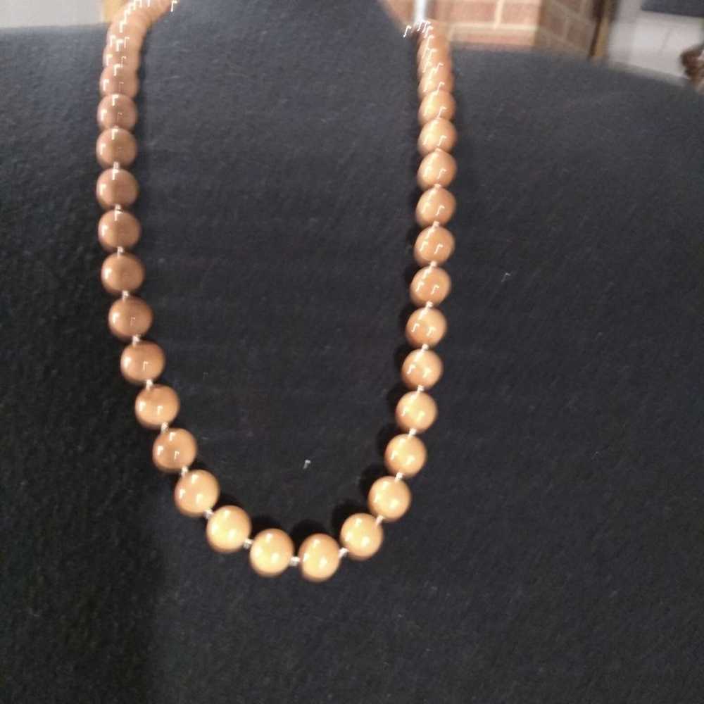 Vintage mid-century necklaces - image 2