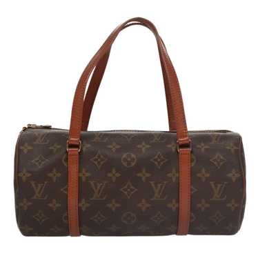 Louis Vuitton Papillon 30 Brown Canvas Handbag (Pr