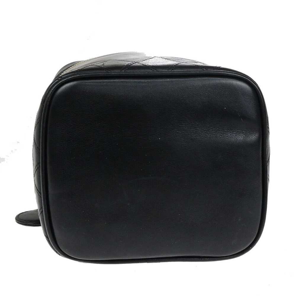 Chanel Bicolore Black Leather Handbag (Pre-Owned) - image 7