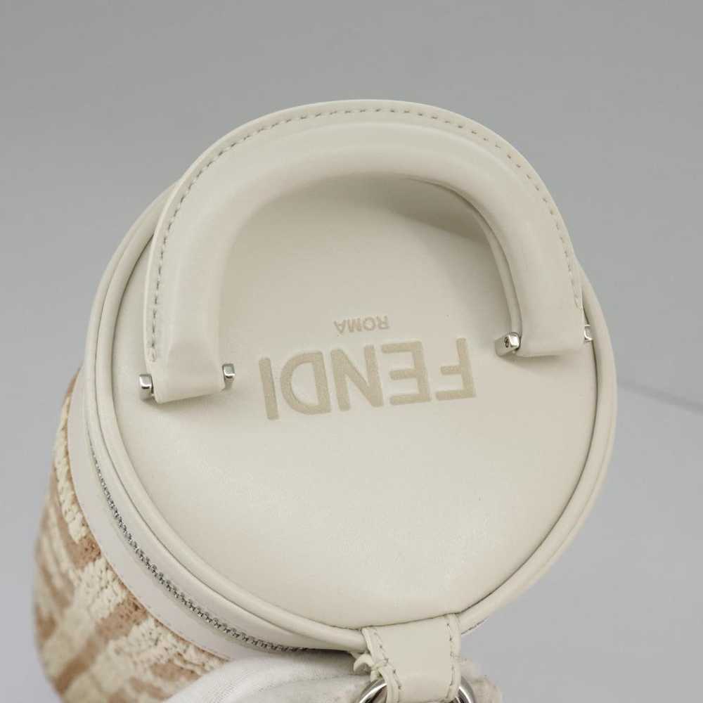 Fendi Zucca Beige Canvas Shoulder Bag (Pre-Owned) - image 7