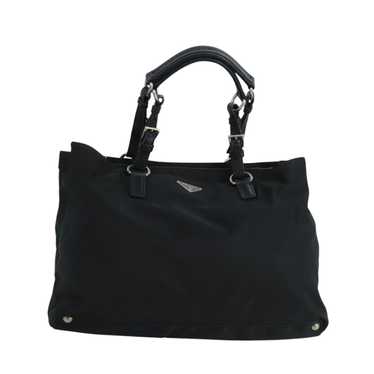 Prada Re-Nylon Black Synthetic Handbag (Pre-Owned)