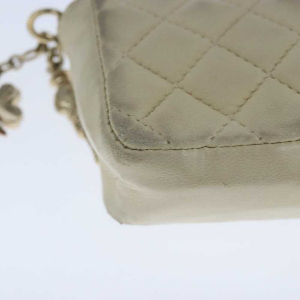 Chanel Coco Mark Beige Leather Wallet (Pre-Owned) - image 6