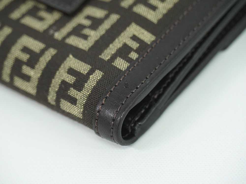 Fendi Brown Canvas Wallet (Pre-Owned) - image 4